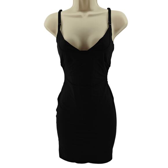 Maidenform Flexees Take Inches Off Shapewear Slip 2541 Black Medium - Picture 1 of 4